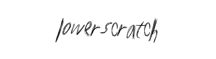 LowerScratch  Fuentes Gratis Descargar