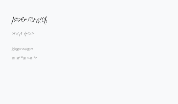 LowerScratch Business Card