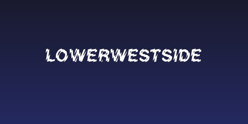 LowerWestSide Social Header