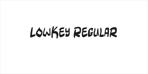 Lowkey Regular Logo