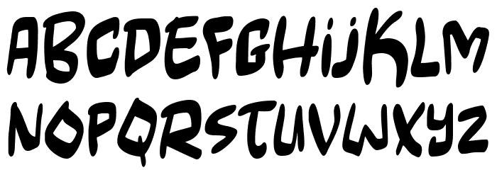 Lowkey Regular Font LOWERCASE