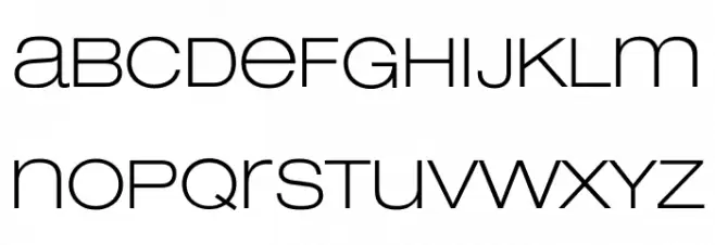 Lowvetica خط أحرف صغيرة