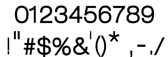 LowveticaBold Font OTHER CHARS