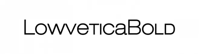 LowveticaBold  Frei Schriftart Herunterladen