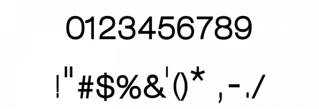 LowveticaBold Font OTHER CHARS