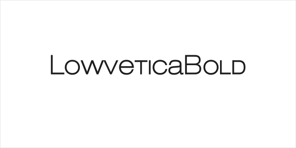 LowveticaBold Logo