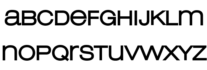 LowveticaDemiBold Font LOWERCASE