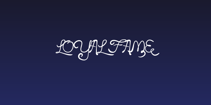 Loyal Fame Social Header