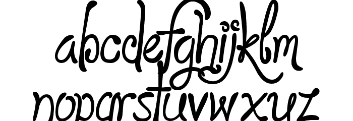 Loyal Fame Font LOWERCASE
