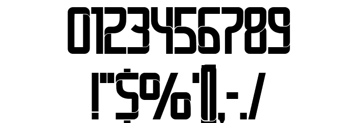 Loyalist Condensed Font OTHER CHARS