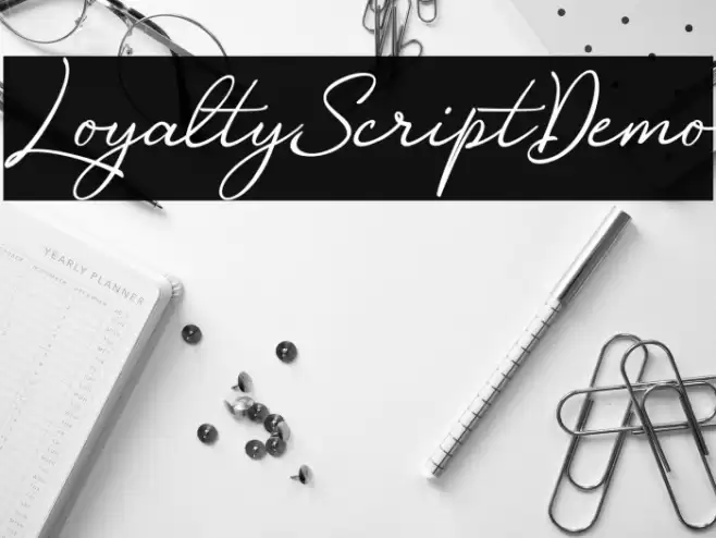 LoyaltyScriptDemo フォント examples
