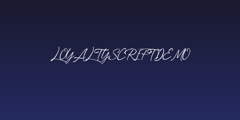 LoyaltyScriptDemo Social Header