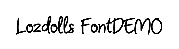 Lozdolls FontDEMO  baixar fontes gratis
