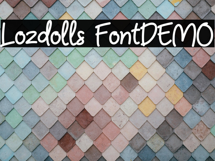 Lozdolls FontDEMO Example 2