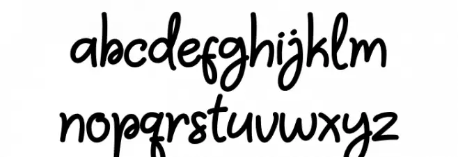 Lozdolls FontDEMO Font Litere mici