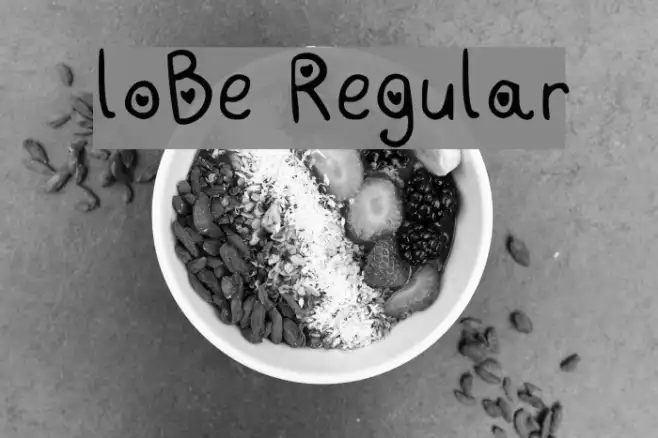 loBe Regular Example 1