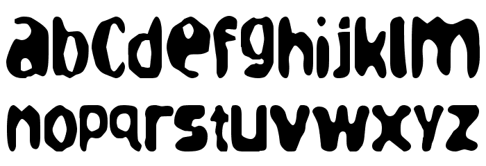 loaf Font LOWERCASE