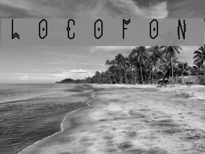 loco Font examples
