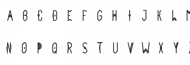 loco Caratteri MINUSCOLO