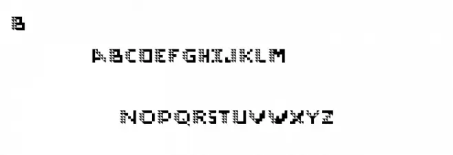 locopogo Regular Font UPPERCASE