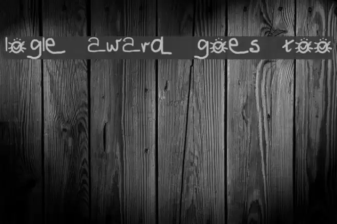 logie award goes too Font examples