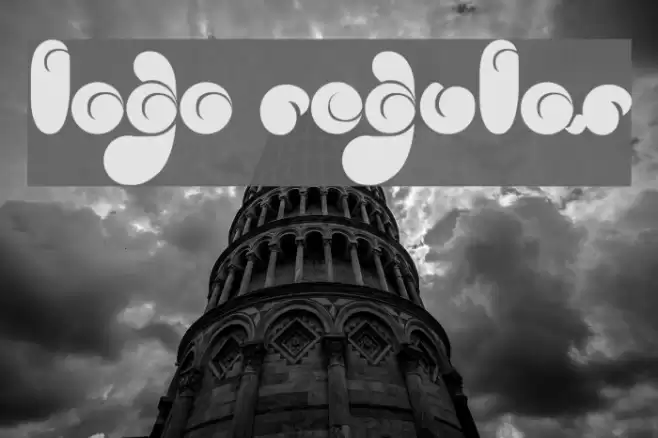 logo Regular Font examples