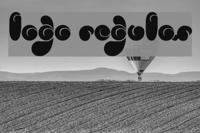 logo Regular Font examples