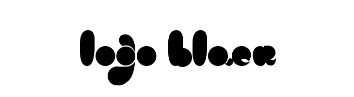 logo black Schriftart