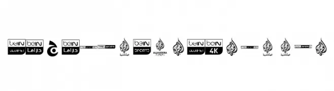 logos bein aljazeera  नि: शुल्क फ़ॉन्ट्स डाउनलोड