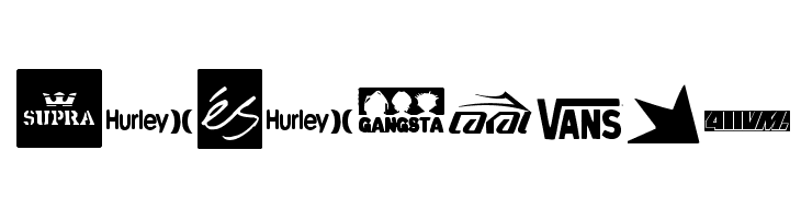 logoskate  les polices de caractères gratuit tlcharger