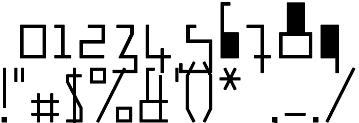 logotix フォント その他の文字