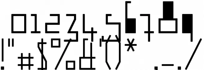 logotix フォント その他の文字