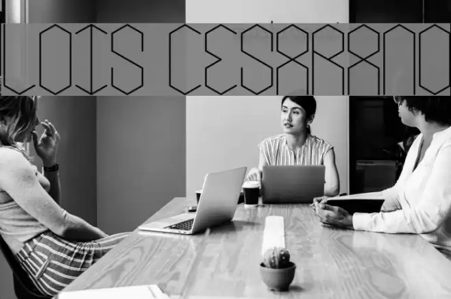 lois Cesarano Font examples