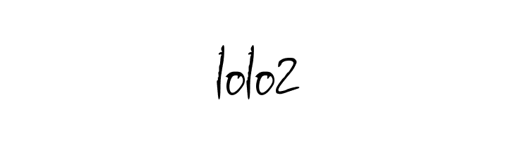 lolo2 Font