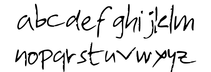lolo2 Font LOWERCASE