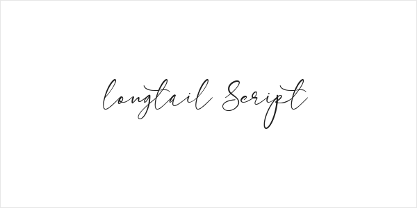 longtail Script Logo