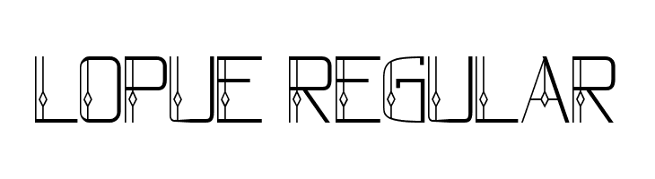 lopue Regular  Fuentes Gratis Descargar