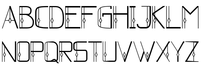 lopue Regular Font LOWERCASE