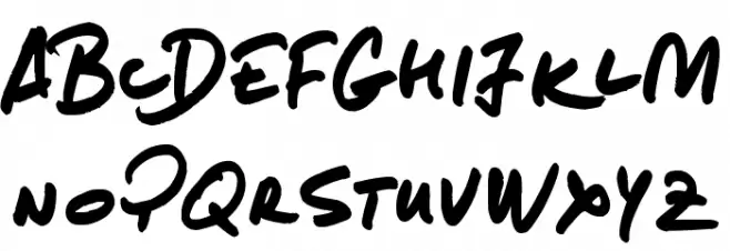 loremipsum Schriftart Groß