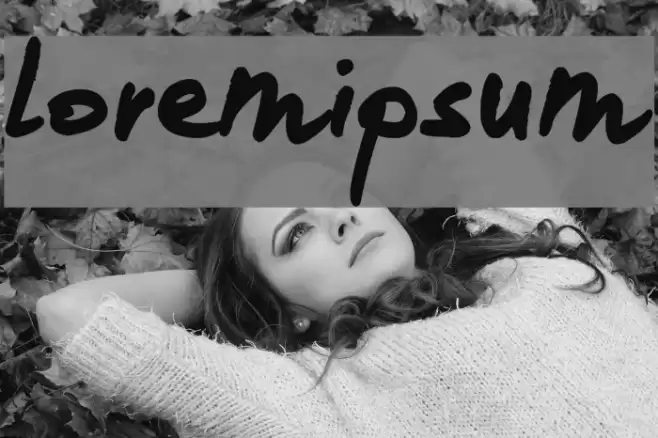 loremipsum Font examples