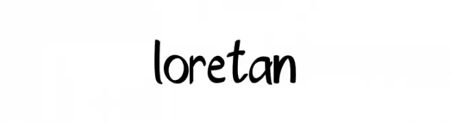 loretan  baixar fontes gratis