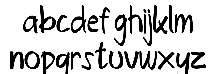 loretan Font LOWERCASE