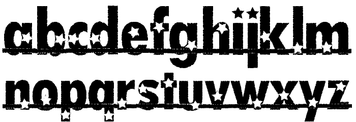 loserboi allstar Font LOWERCASE