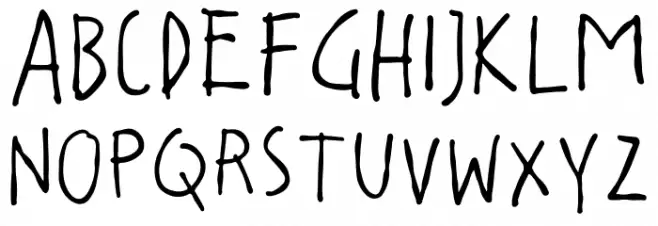 lossboom Caratteri MAIUSCOLE