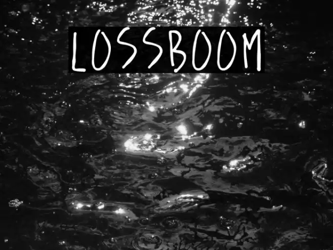 lossboom Font examples