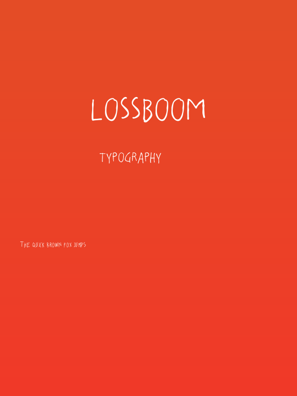 lossboom Poster