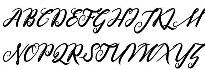 lotus Schriftart Groß
