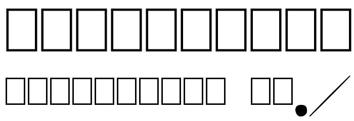 lourod Font OTHER CHARS