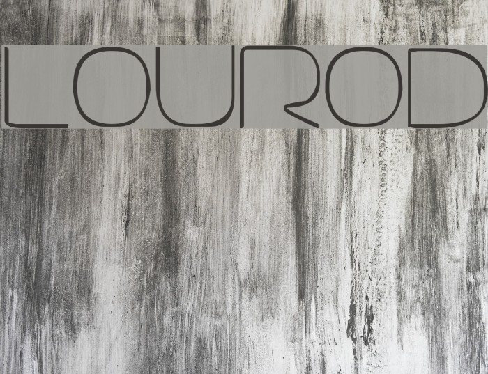 lourod Font examples