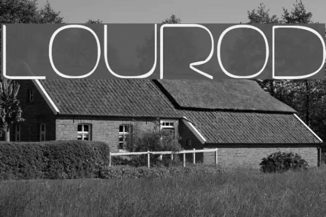 lourod Font examples